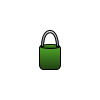 Green Combo Lock