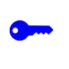Blue Key Hole